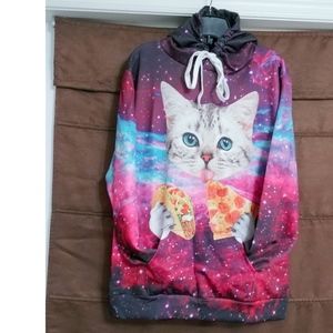 Taco Cat (also loves pizza) Hoodie